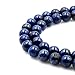 AAA Natural Lapis Lazuli Gemstone Loose Round Beads 8mm Spacer Beads For Jewelry Making 15.5