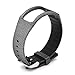 Woodln Smart Watch Wireless Replacement Bracelet Bands for Samsung Galaxy Gear Fit R350 (Black Cross)