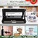 Aobosi Vacuum Sealer Automatic Vacuum Machine with BPA Free Bag Roll for Food Save and Sous Vide Cooking,Super Low Noise,Normal& Gentle Vacuum Modes,Multi-use Vacuum Packing Machine (Silver)