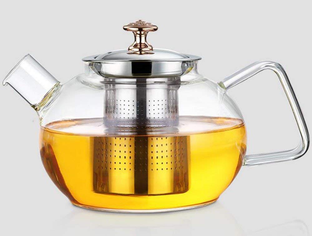 Buy WAQIF 1000 ml Tea Pot Set with Infuser by homeprism Loose Leaf