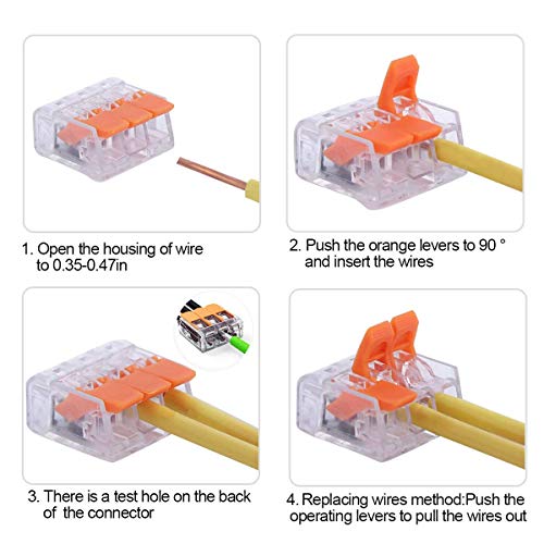 4 Connector+Assortment+Splicing+Electrical+Stranded