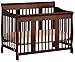 Storkcraft Tuscany 4-in-1 Convertible Crib, Cherry Easily Converts to Toddler Bed, Day Bed or Full Bed, 3 Position Adjustable Height Mattress