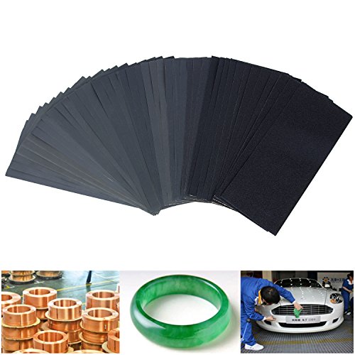 Sadzero Sandpaper Set 42 Pcs (9''x3.6'') 120 To 3000 Grit Sandpaper Assortment Abrasive Paper for Automotive Sanding, Wood Furniture Finishing, Wood Turing Finishinguse in Construction and Automobiles - Thumbnail 3