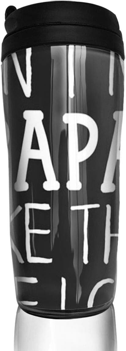 BaboLye Kids Kids AIN'T NO PAPA LIKE THE ONE I GOT ABS Travel Coffee Mugs With QuickSeal Lid Insulated 12 OZ Double Wall Water Coffee Cup