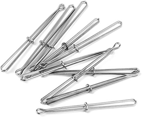 Yerger Elastic Cord Rope Clip Rope Wearing Threader Sewing Tool Set of 10Pcs