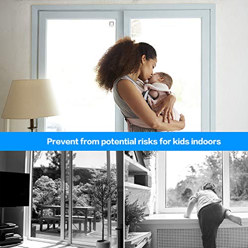 image for Erockbuy Improved Sliding Glass Door Lock,Sliding Door Child Lock,Clos