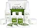 emerginC Scientific Organics Natural Skin Care Travel Set - Travel Size Phytocell Face Cream + Detox Mask, Spirulina Toner, Kombucha Cleanser, Eyelight Cream + Exfoliating Peel Pads (6 items)