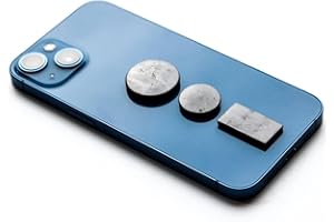 KARELIANMASTERS Shungite Stone Stickers Set for Phone – Protection Plates, Natural Crystal Adhesive Shield (Set of 3 Plates)