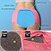 YOYI FASHION Women Mesh Holes Breathable Leakproof Period Panties Mulit Pack US Size XXS-4XL/11 (US, Alpha, Medium, Regular, Regular, Blue,black,gray)