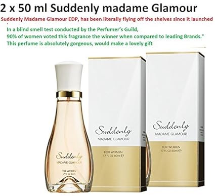 2 x Suddenly Madame Glamour Eau de Parfum by Suddenly
