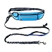 PetforCity Hands Free Dog Running Leash with Waist Pocket Adjustable Belt Shock Absorbing Bungee Fits up to 45”