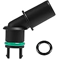 FUSCH Positive Crankcase Ventilation PCV Valve Fitting PCV Valve Elbow Compatible with Chevy Traverse Camaro Impala GMC Acadia Buick Enclave LaCrosse Cadillac CTS SRX STS XTS Replace# 12578316 V546
