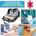 American Standard – First Aid Kit – Emergency Medical Kit – OSHA, ANSI, FDA Approved for School, Office, Home, Worksite – Ideal for Sports, Travel, Camping, Hiking, Hunting, Boat, RV, Car, Truck