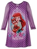 Disney Little Girls Ariel Palace Pets Gown Long Sleeve K157453PN 3T