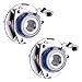 513121 x 2 Front/Rear Wheel Hub and Bearing Assembly, Wheel Hub Bearing Compatible for Allure, Aurora, Bonnevile, Century, Impala 5 Lug W/ABS ((Updated)