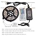 RP 2018 LED Strip Light Kit, 16.4ft 300LEDs Water-resistant Flexible Multicolor 5050 RGB Lighting, 12V5A Power Adapter, 44 Key Remote Control. For Indoor/Outdoor/Holiday/Home/Store/Party Decoration