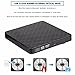 TJ8 External CD Drive-USB 3.0 Portable Slim CD DVD +/-RW Drive Writer/Rewriter/Burner,High Speed Date Transfer for WIN7/8/10/Linux/Mac OS Macbook Laptop Desktop Notebook