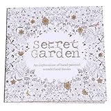 OrliverHL 20 Pages The Secret Garden Coloring Book English Version Fun Drawing Kids Adults