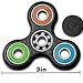 Fidget Toy Hand Finger Spinner Ceramic Bearing High Speed Stress Reducer / Toy for Focus, Reduce ADHD Anxiety and Boredom, ABS Plastic Top Quality Long Lasting Spinning-Tricolor