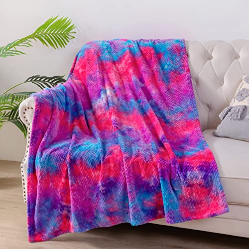 NEWCOSPLAY Super Soft Throw Blanket Premium Silky Flannel Fleece Leaves
