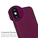 X-level for iPhone Xs Case/iPhone X Case [Guardian Series] Slim Fit Soft TPU Matte Ultra-Thin Light Protective Back Cover Silicone Bumper Compatible Apple iPhone Xs/Apple iPhone X 5.8