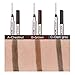 Waterproof Microblading Eyebrows Pen- for Brow Tint Tattoo Eyes Makeup with Liquid 3D Eyebrows Fork Tip Chestnut Color Tattoo Brow Gel