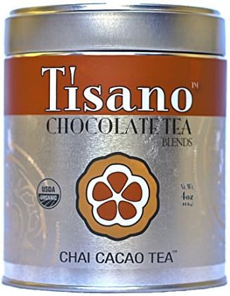 Tisano Organic Chai Spice Cacao Tea - Loose Leaf - 04oz by Tisano