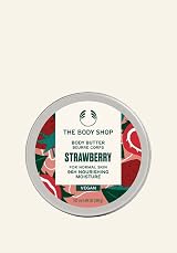 The Body Shop Strawberry Mega Collection 4 Piece Gift Set Body Wash Butter Mask view 2