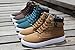 Gaorui Fashion Men Suede Martin Boots Lace up Loafers High Top Sneakers Ankle Shoes