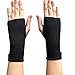 Kuangmi Compression Wrist Support Sleeve Palm Hand Brace Carpal Tunnel (Small (Pack of 2))