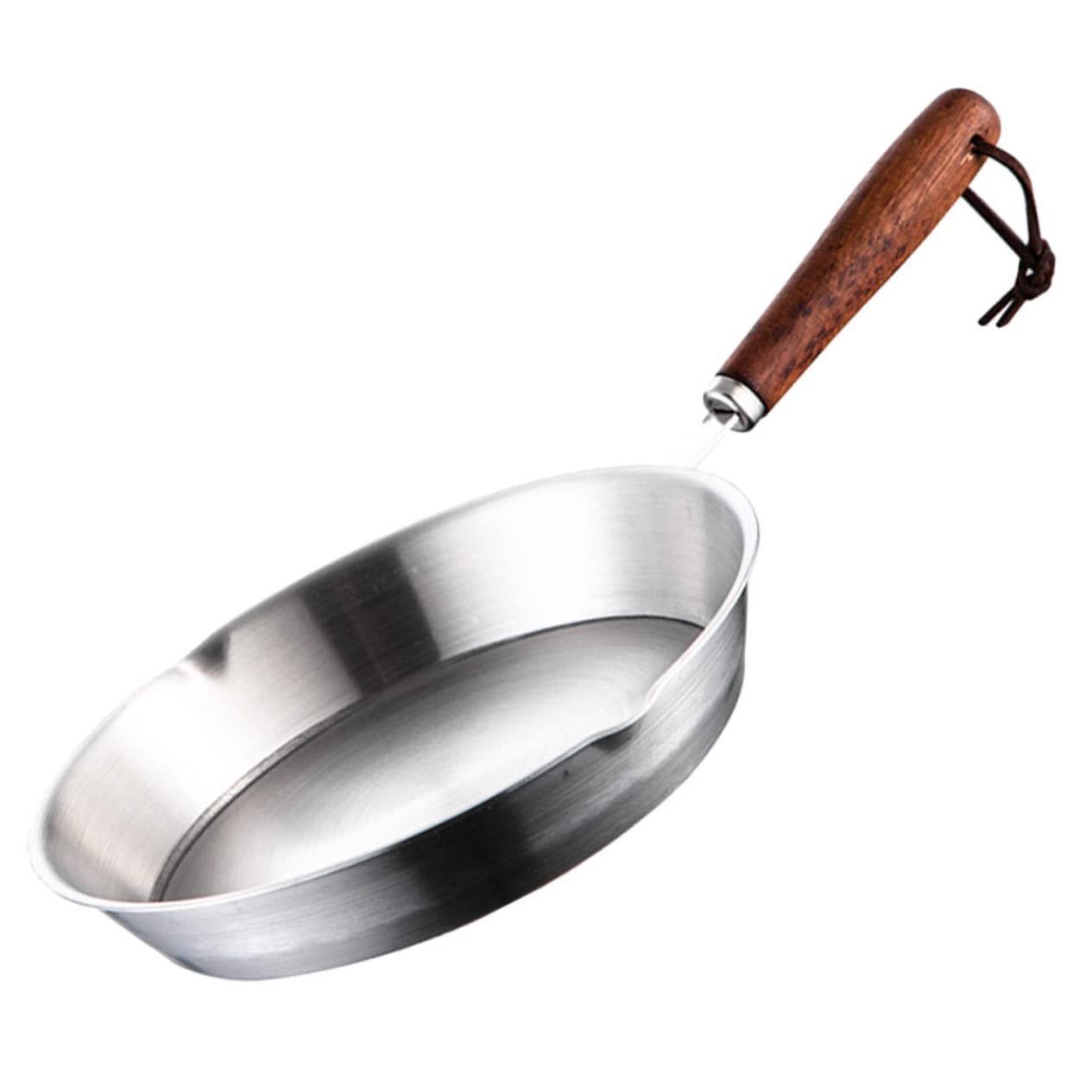 Nonstick Frying Pan Oil Skillet for Eggs Meals Heating Pan Easy to Clean, 12cm