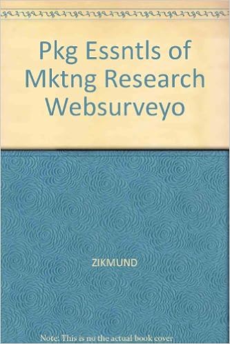 Essentials Of Marketing Research With Websurveyor