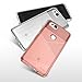 Google Pixel 2 Phone Case Ringke [BEVEL] Minimalist Diagonal Textured Shock Absorption TPU Form Fitting Lightweight Drop Resistant Protection Design Protective Cover Pixel 2 - Rose Gold Crystal