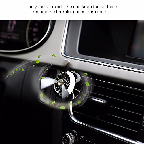 AUTO PDR Car Fragrance Diffuser Vent Clip Car Vents Fragrant Car Fragrance Vehicle Incense - Mounted Incense Stick Car Air Freshener Silver - Thumbnail 4