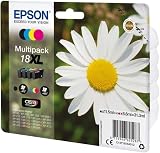 Epson 18XL Daisy Multipack XL High Yield 4 Colour Ink Cartridges Claria Home view 2