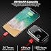 Earbuds Bluetooth wireless, COOCHEER True Wireless Bluetooth 5.0 Earphones with Intelligent LED Display,Touch Screen One Key Control Auto Pairing Headphones,IPX68 Waterproof 3500mA 110H Play Time Case