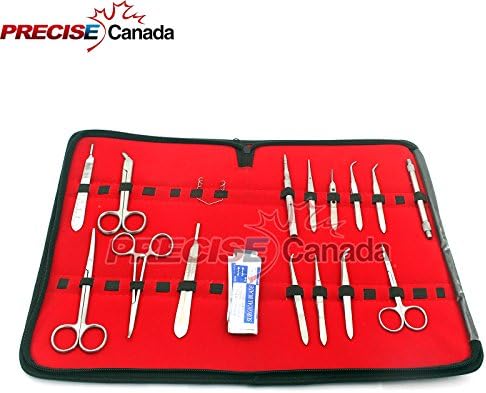 PRECISE CANADA: 56 PCS Eye Micro OPTHALMIC Instrument Student Set KIT
