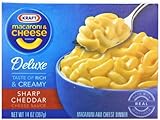 Kraft, Macaroni & Cheese, Deluxe Dinner, Sharp