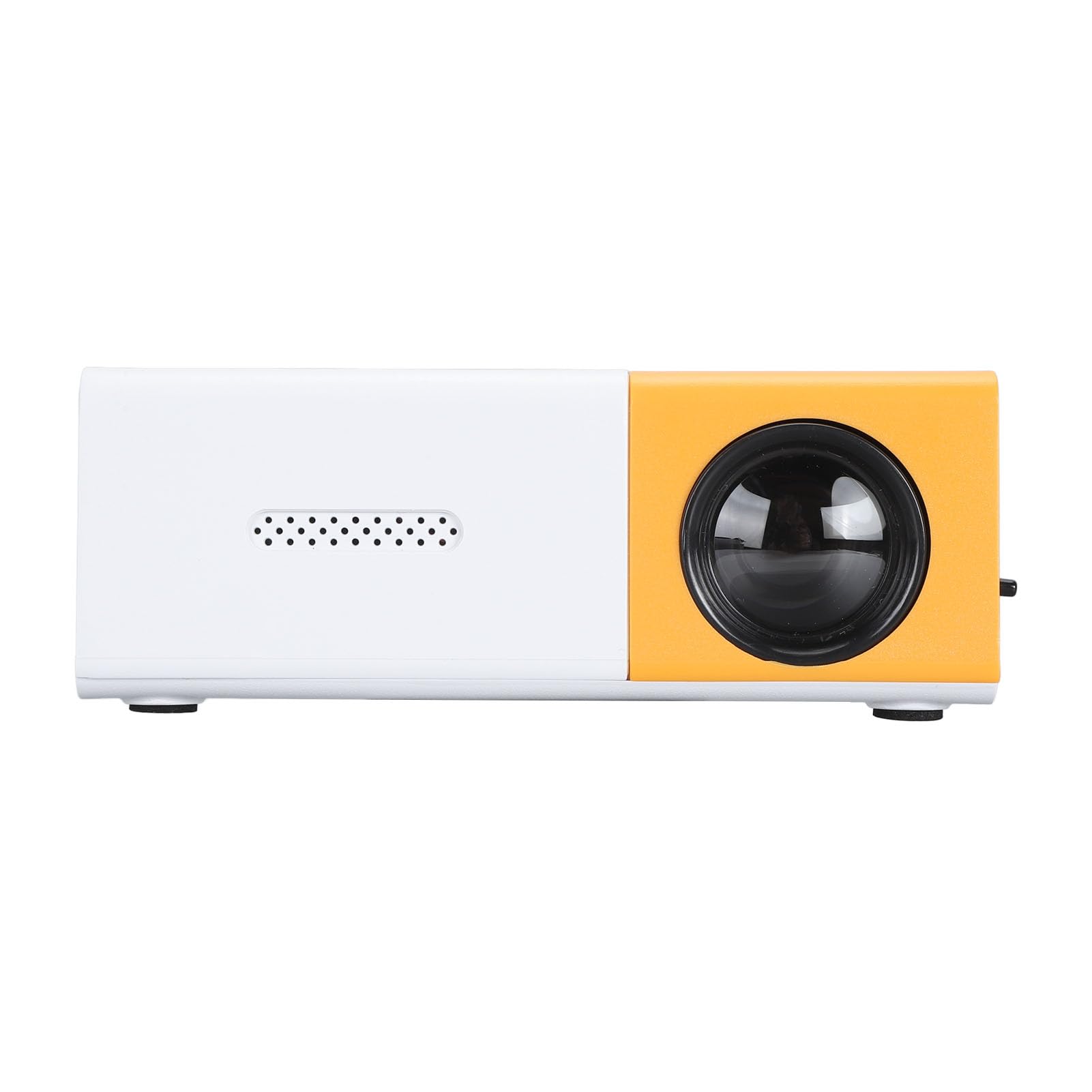 1080P Portable Projector Mini HD Home Theater with Built-in Speaker for Smartphones Laptops PCs TV Boxes UK Plug Multiple Ports Connectivity Compact Lightweight Design for Indoor Entertainment
