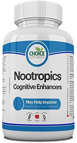 Choice Supplements Nootropics Cognitive Mood Enhancer (60 Capsules Bottled)