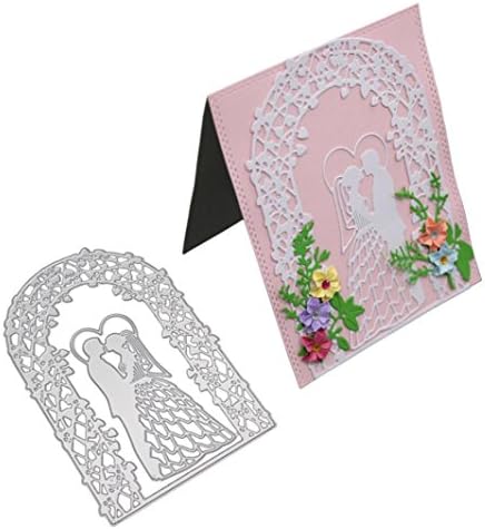 Newest Arrivals! Metal Cutting Dies Graceful Embossing Stencil Stamp Template for DIY Scrapbooking Album Paper Card Craft Decoration by Celucke (I)