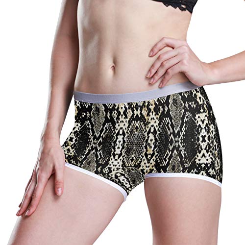 51WuhuHf1LL PUXUQU - Calzoncillos para mujer, diseño de piel de serpiente animal, calzoncillos, ropa interior para mujer, niña… PUXUQU - Calzoncillos para mujer, diseño de piel de serpiente animal, calzoncillos, ropa interior para mujer, niña… - Imagen 5