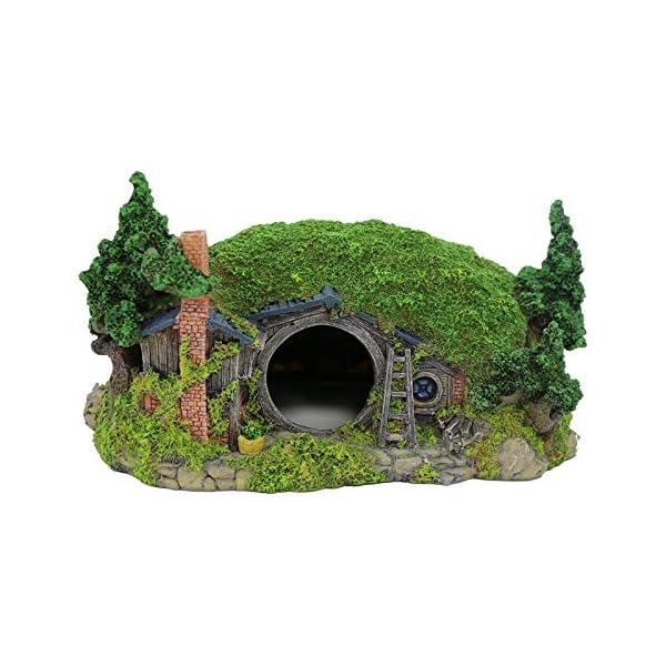 GCSEY-Decorazione-Acquario-Rettilario-Hole-Casa-Shelter-Fish-Tank-Ornament-Rockery-Paesaggistica GCSEY Decorazione Acquario Rettilario Hole Casa Shelter Fish Tank Ornament Rockery Paesaggistica