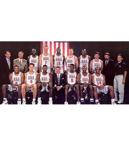 Amazon.com: Monty Arts USA Dream Team Poster by Silk Printing
