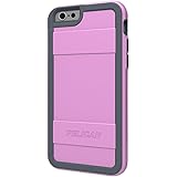 Pelican Protector Series Case for iPhone 6/6s - Retail Packaging - Pink/Gray