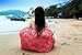 Inflatable Lounger Air Sofa Chair with U-Shape Neck Pillow and Handy Storage Bag for Camping&Hiking & Swimming Pool to use as Mattress (Outdoor&Indoor)