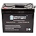 Mighty Max Battery 12V 75AH Internal Thread Battery for Wayne ESP25 Back-Up Pump