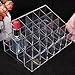 Hosaire Transparent Plastic Makeup Cosmetic Organizer , Lipstick Display Stand With 24 Grid
