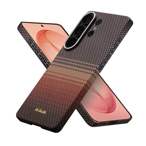 pitaka Ultradünne Hülle für Galaxy S26 Ultra Aramidfaser Sonnenuntergang
