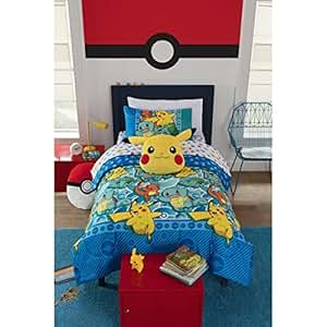 Amazon.com: Pokémon, "First Starters" Twin Bed in a Bag
